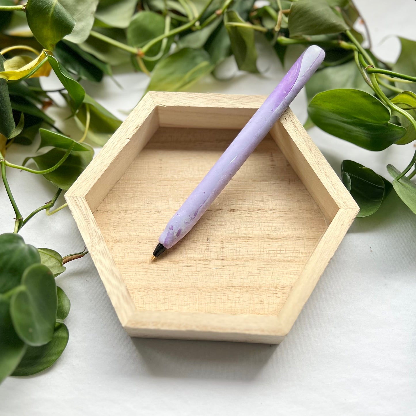 Pen - Purple Marble